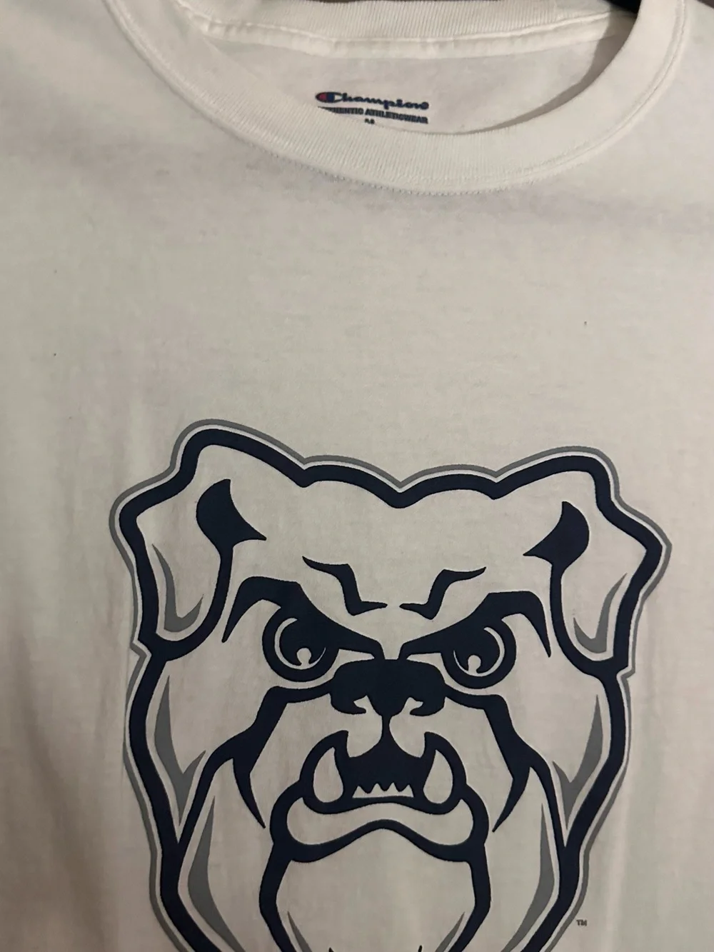 ButlChampion White Bulldog Graphic Pet T-Shirt